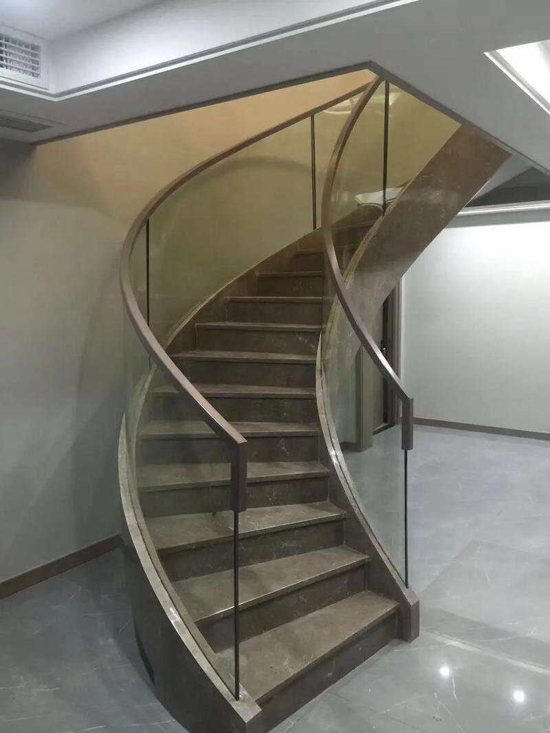 张家口市热弯弧形玻璃异形玻璃 - 厂家